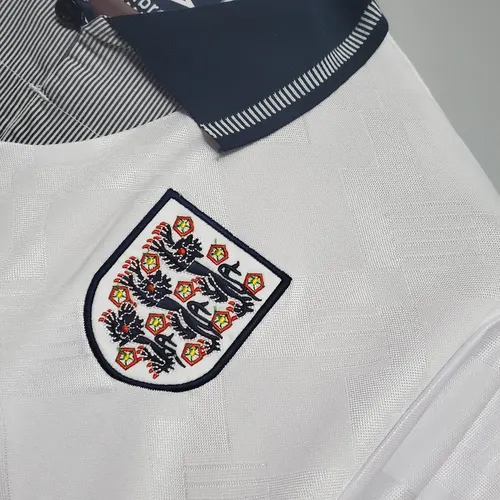 1990 レトロ イングランド ホーム サッカージャージ 1:1 タイ品質 — view 5