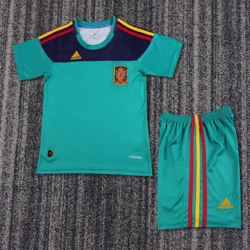 2010 Retro Spanien Torwarttrikot Thai-Qualität Kindergröße