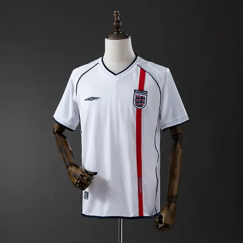 2002 Retro England Home Football Shirt AAA fan-grade — view 1
