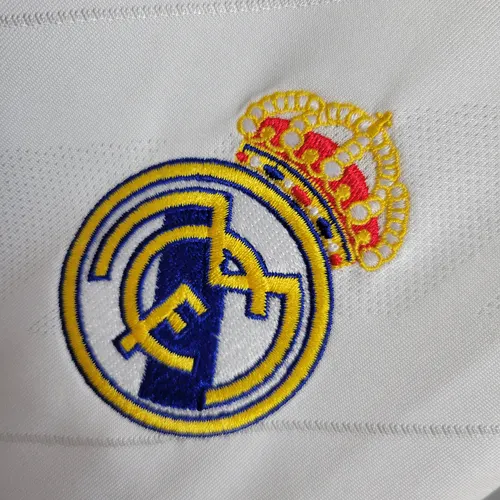 Camisa Principal do Real Madrid 2017/2018 Retrô Manga Longa — view 5