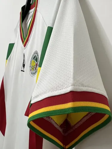 Camisa Retrô da Seleção do Senegal 2002 Branca — view 5
