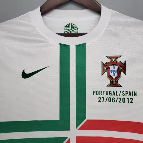 2012 Retro Portugal Auswärts Fußballtrikot — view 3