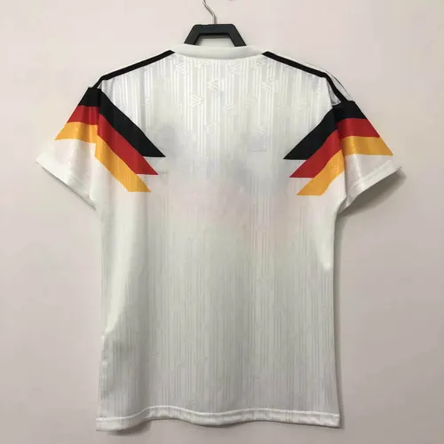 1990 Retro Soccer Jersey Germany Home — view 2