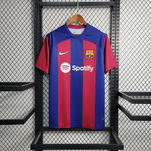 قميص برشلونة المنزلي 2023/2024 بجودة تايلاندية — view 1
