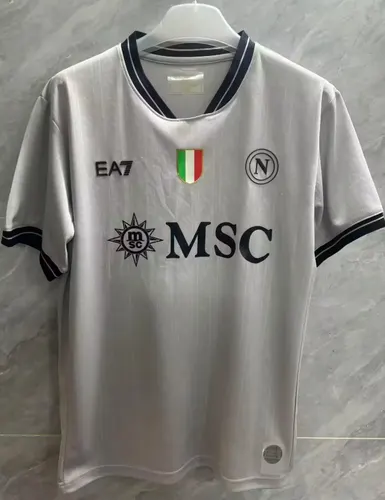 2025/2026 Napoli Goalkeeper grey Soccer Jersey AAA fan-grade