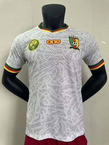 Maillot Extérieur Third Version Joueur Cameroun 2024 Qualité Thaï