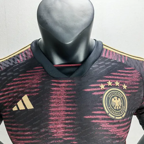 2022 FIFA 월드컵 플레이어 버전 독일 어웨이 축구 저지 — view 3