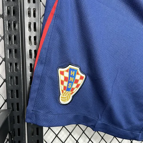 2024 Kroatien Nationalmannschaft Auswärts-Shorts AAA Fan-Qualität — view 4