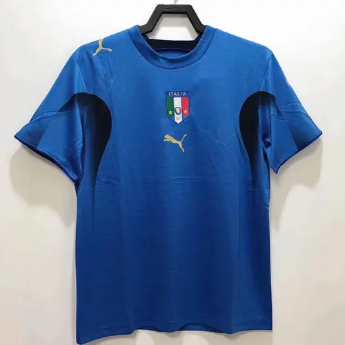Camisa de Futebol Retro Itália Casa 2006