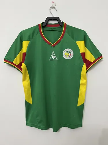 2002 Retro Senegal National Team Shirt Green