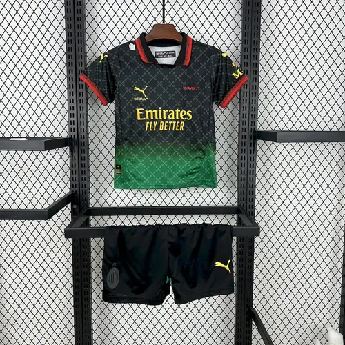 2025/2026 AC Milan Joint Edition 01 Football Shirt AAA fan-grade Kids Size
