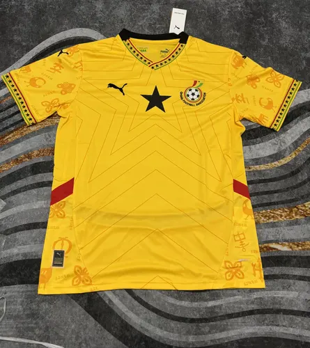 2025/2026 Ghana National Team Away Camisa de Futebol Qualidade Tailandesa