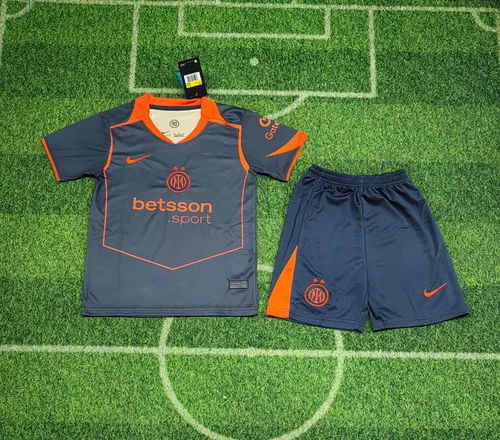 2025/2026 Internazionale Milan Third Away Football Jersey fan-grade Kids Size