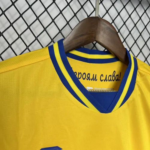 2024-2025 Ukraine National Team Home Football Jersey — view 6