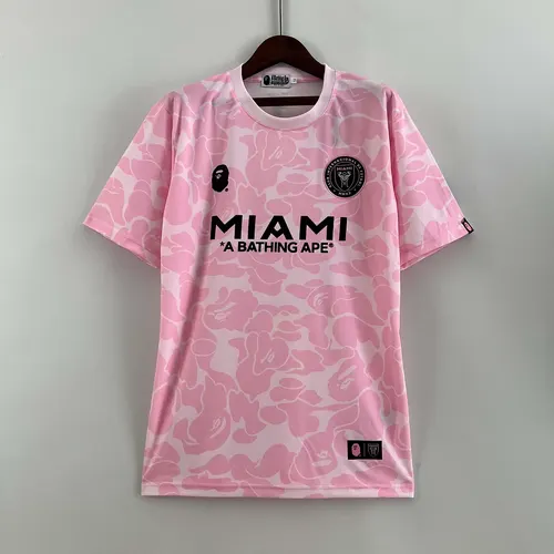 Maillot de football édition spéciale rose 2023/2024 Inter Miami Qualité Thaï
