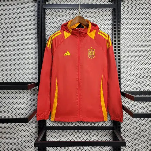2025/2026 Spain Jacket Windbreaker Soccer Jersey AAA fan-grade