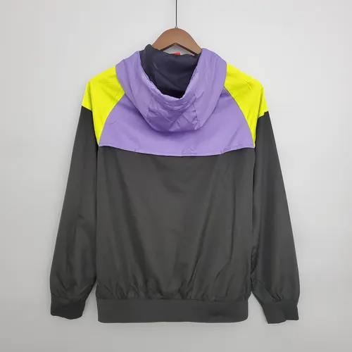 Brazil National Team Windbreaker Purple-Black — view 2