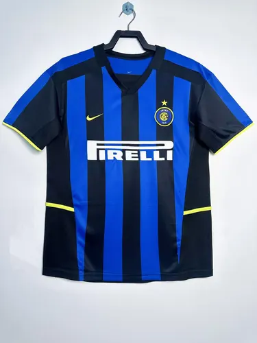2002/2003 Retro Inter Milan Camiseta Local Calidad Tailandesa