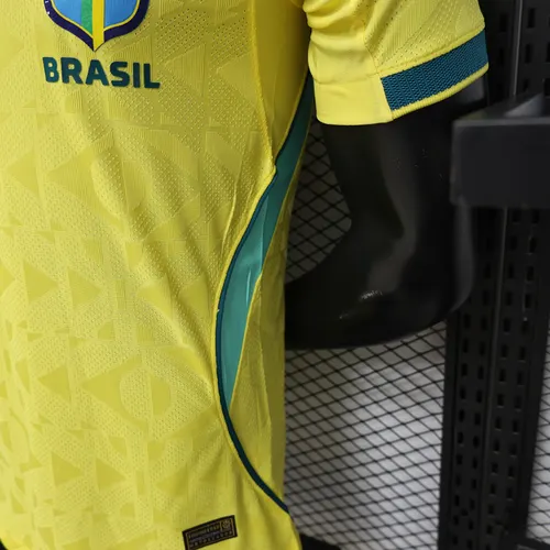 2026 Player version Brazil national team Home Football Jersey AAA fan-grade — view 8