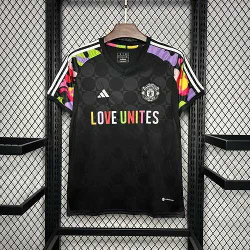 2024/2025 Manchester United Pre-match training Jersey AAA fan-grade