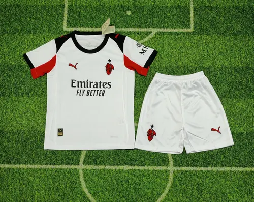 2025/2026 AC Milan Away Football Shirt AAA fan-grade Kids Size