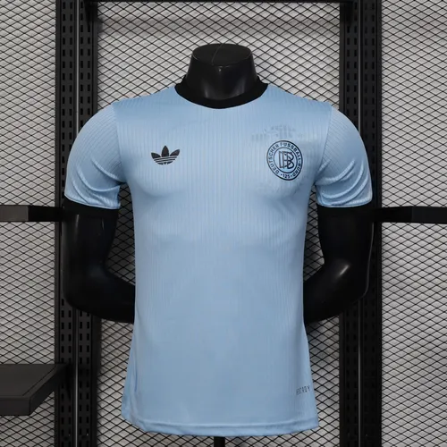 2025 Player Version Germany 125th Anniversary Edition Goalkeeper Light Blue Football Shirt AAA fan-grade