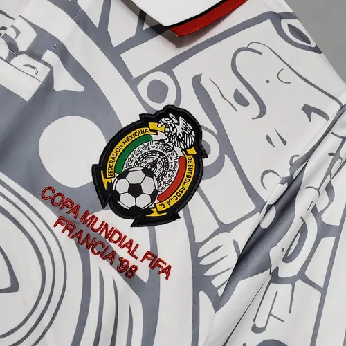 1998 Retro México Camiseta de Fútbol Visitante — view 5