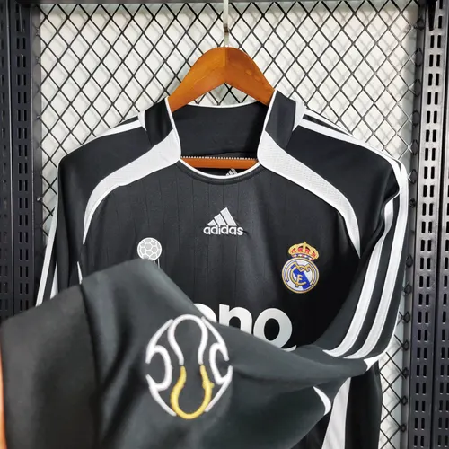 2006/2007 Retro Langarm Real Madrid Auswärts — view 8
