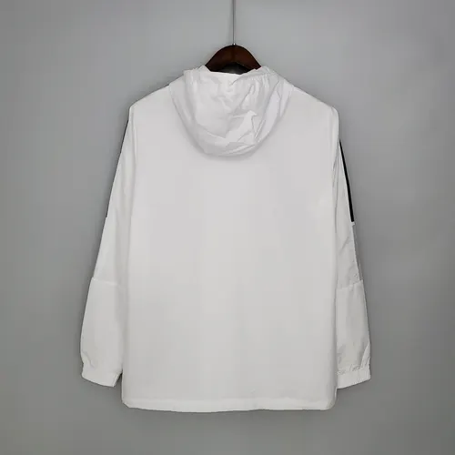 2021 Windbreaker Soccer Jersey Germany White — view 2