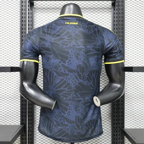 2026 Colombie Coupe du Monde Édition Spéciale - Noir Version Joueur Maillot — view 2