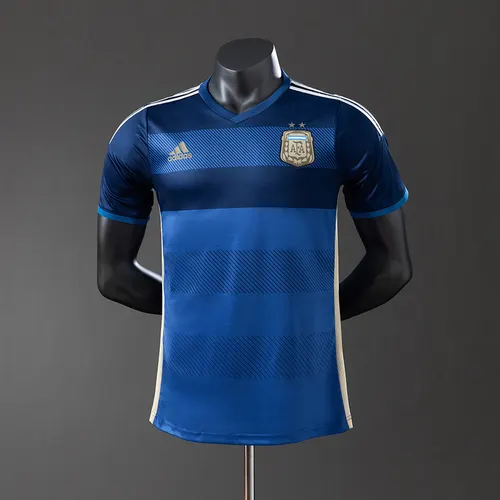 قميص الأرجنتين الوطني الخارجي للنسخة القديمة 2014 نسخة اللاعب — view 1