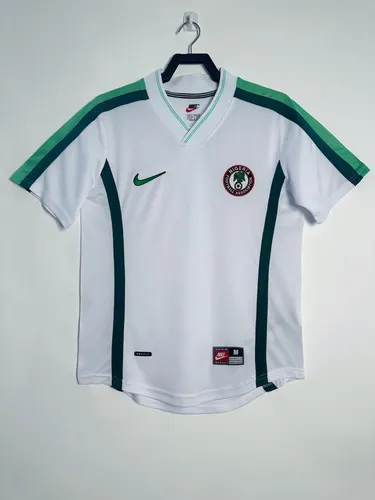 1998 レトロ ナイジェリア代表 アウェイ サッカーシャツ タイ品質