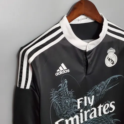 Maillot troisième extérieur manches longues rétro Real Madrid 2014/2015 — view 6