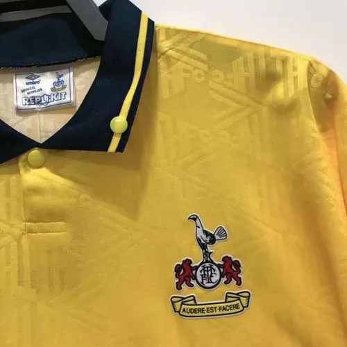 1991/1993 Retro Tottenham Hotspur Auswärts Fußballtrikot Thai-Qualität — view 5