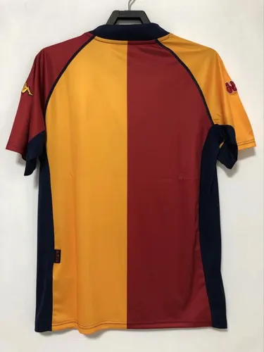 2000-2001 Retro Roma Heim Fußballtrikot Thai-Qualität — view 2
