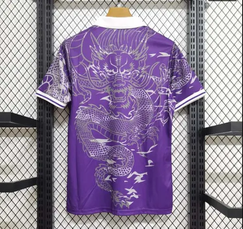 2023/2024 Real Madrid Chinese Dragon purple Football Shirt AAA fan-grade — view 2