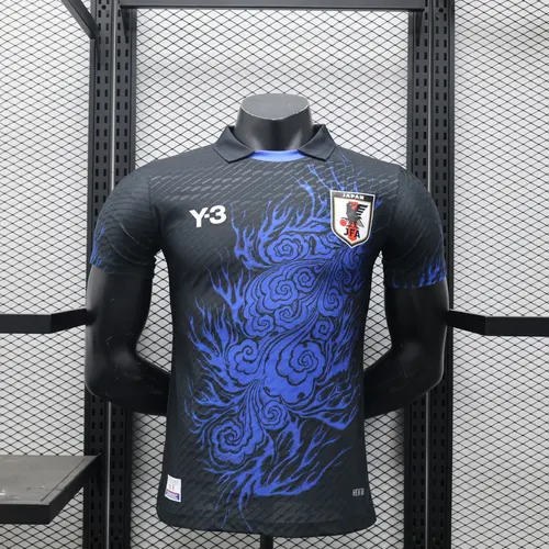 2024 Version Joueur Édition Spéciale Japon x Y3 Veine Bleue AAA qualité fan