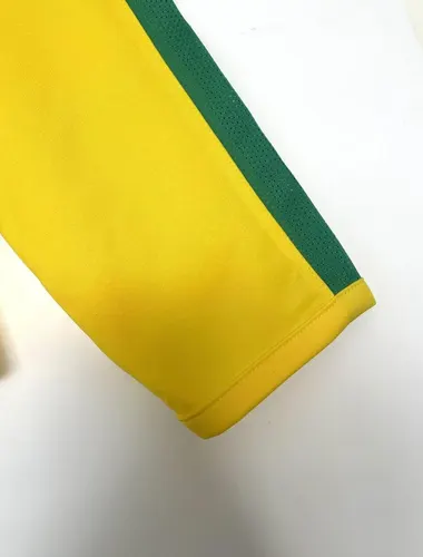 2002 レトロ 長袖 ブラジル ホーム サッカージャージ タイ品質 — view 6