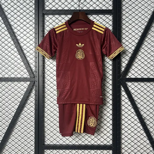 2025 Mexico National Special Edition Red Football Shirt AAA fan-grade Kids Size