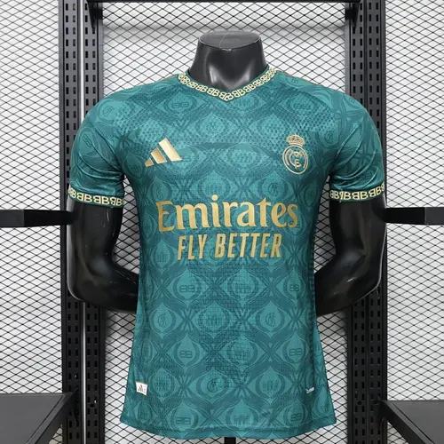 2026/2027 Player Version Real Madrid Special Edition Green Football Jersey 1:1 Thai Quality