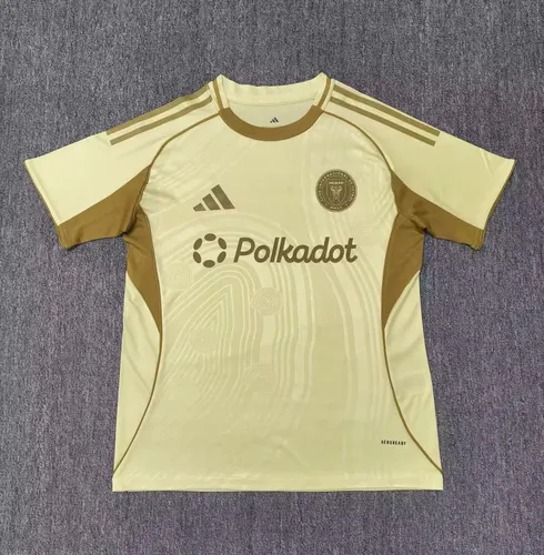 2025/2026 Inter Miami Training clothes Yellow Football Jersey AAA fan-grade