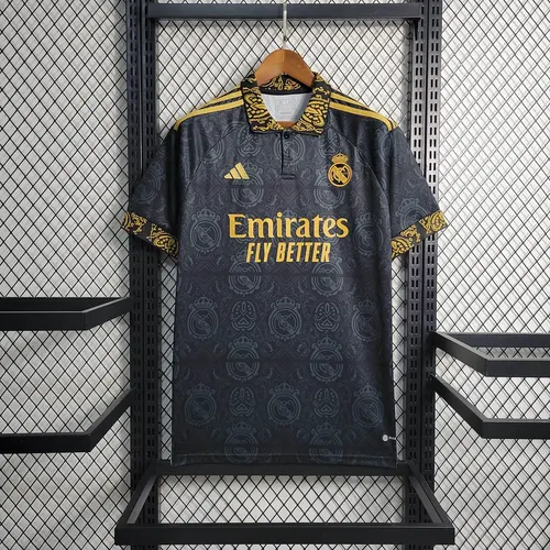Camisa Edição Conceito Real Madrid Preta 2023/2024 — view 1