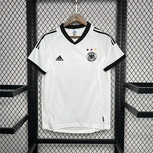 2002 Retro Deutschland Heimtrikot Thai-Qualität — view 1