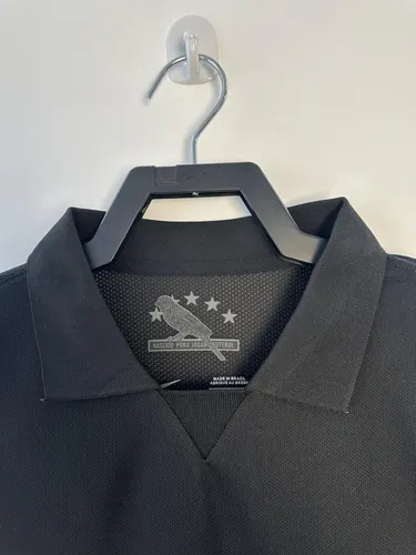 2013-2014 Retro Brasilien Schwarz Fußballtrikot Thai-Qualität — view 3