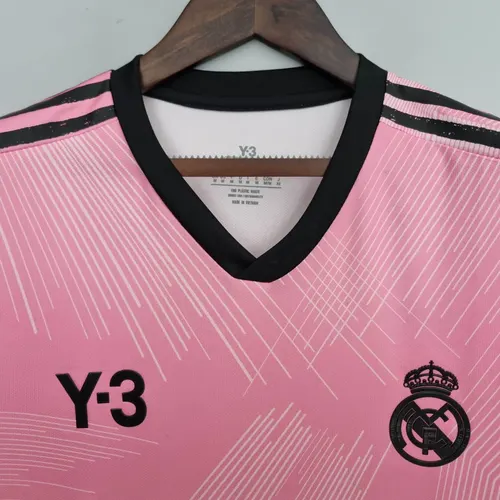 2022 Real Madrid Y-3 Sonderedition Pink Fußballtrikot — view 3