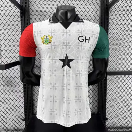 2026 Player Version Ghana National Team Special Edition White Football Jersey 1:1 Thai Quality