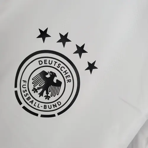 2021 Windbreaker Soccer Jersey Germany White — view 5
