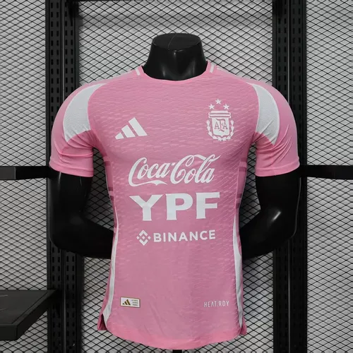 2025/2026 Player Version Argentina Training Jersey Pink Jersey AAA fan-grade