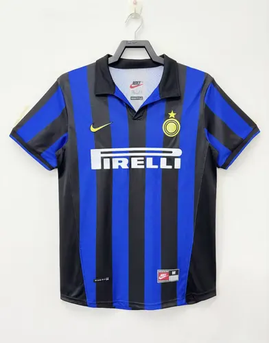 1998/1999 Retro Camiseta Local Inter Milan Calidad Tailandesa