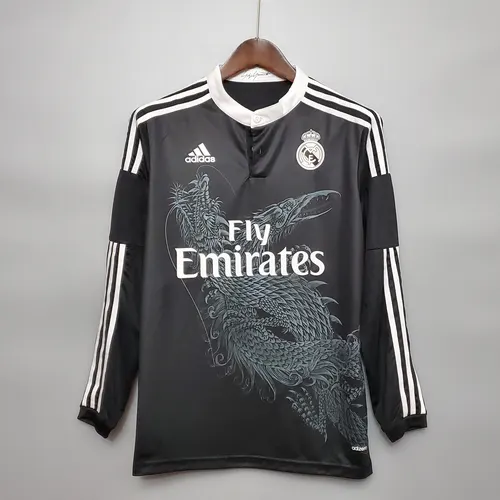 Maillot troisième extérieur manches longues rétro Real Madrid 2014/2015 — view 1